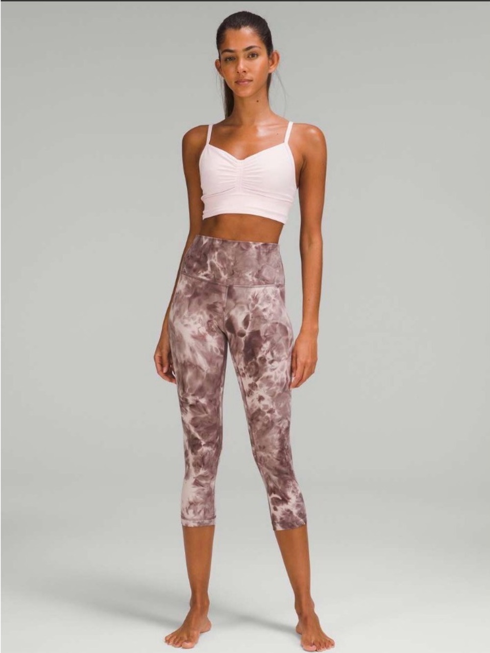 Lululemon Align High-Rise Crop 21"
Diamond Dye Mink Bery Lunar Rock Shadow Grey - Picture 3 of 13
